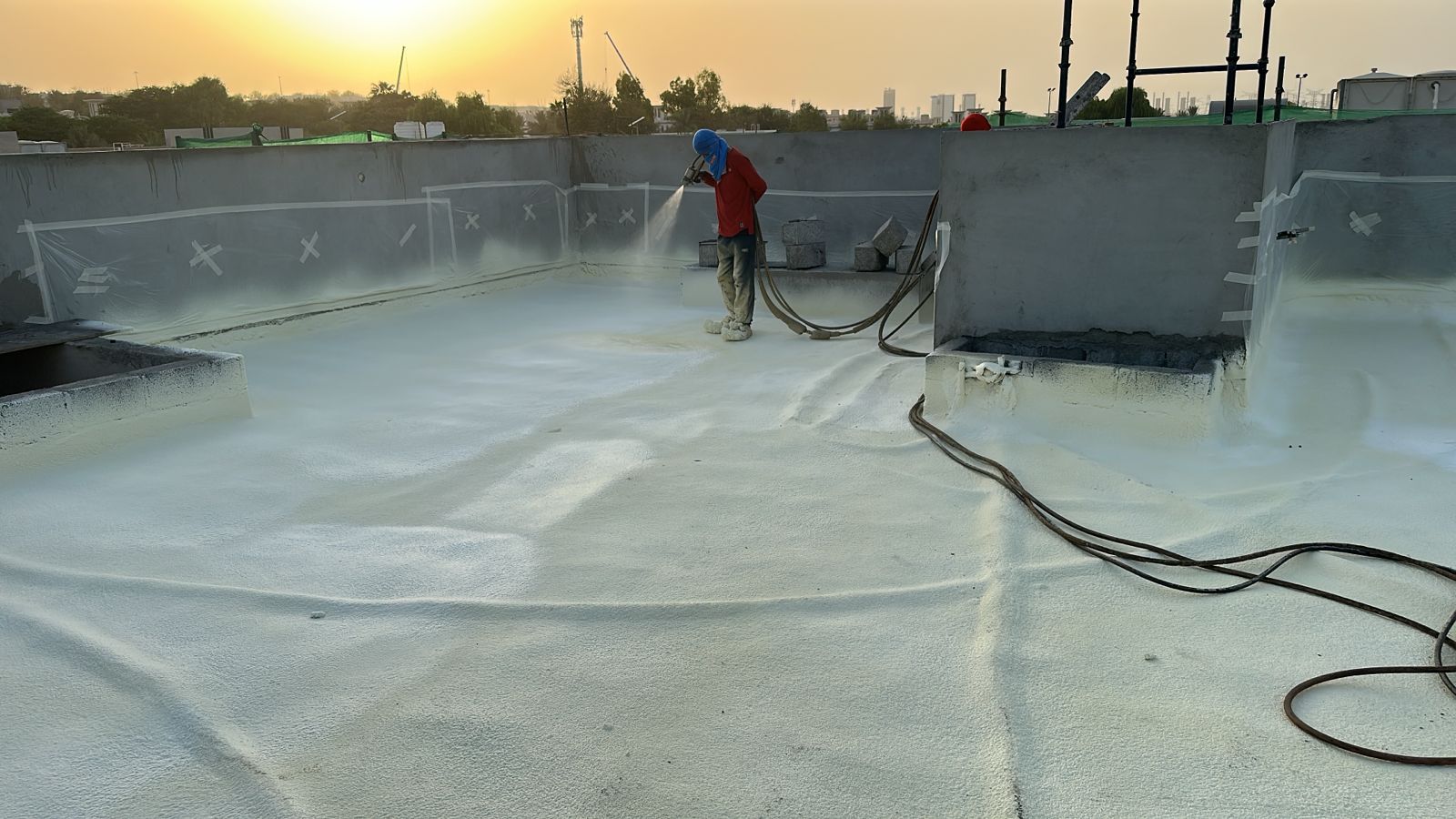 Green Roof System Installation